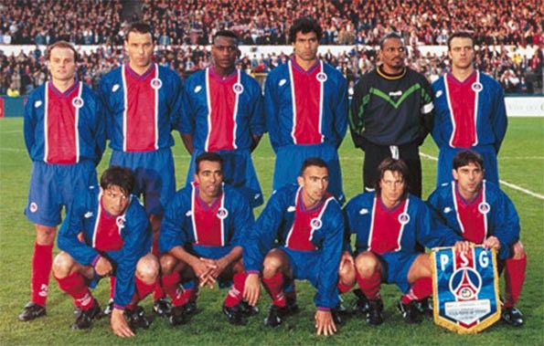 PSG finale Coppa delle coppe 1995-1996