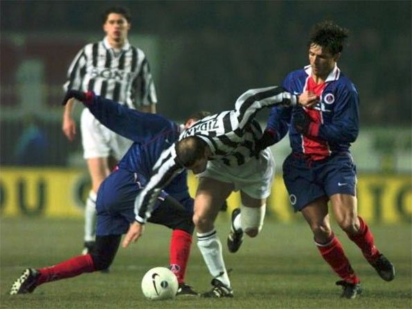 Zidane in PSG-Juventus