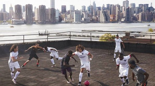Presentazione maglia PSG away a New York