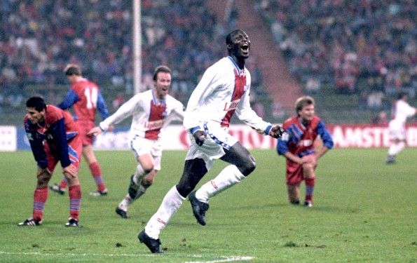 Weah in PSG-Bayern Monaco 1994-1995