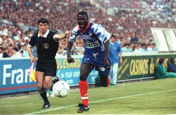 George Weah al PSG nel 1992-93