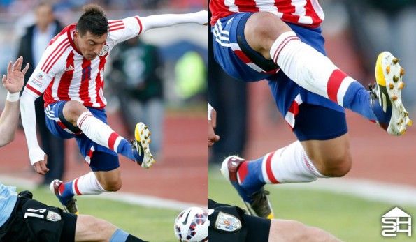 Edgar Benitez (Paraguay) - adidas F50 adizero Messi