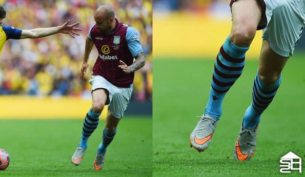 Hutton (Aston Villa) - Nike Hypervenom II Phinish Silver Storm Pack