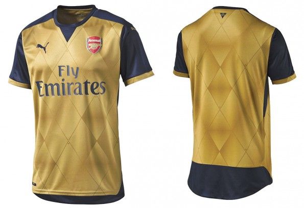 Seconda maglia Arsenal 2015-2016