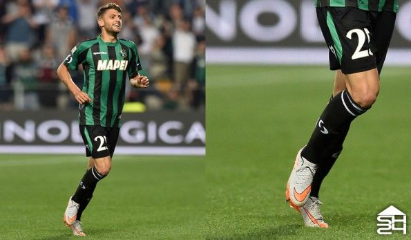 Berardi (Sassuolo) - Nike Hypervenom II Phinish Silver Storm Pack