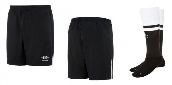 Derby County pantaloncini calzettoni neri 2015-16