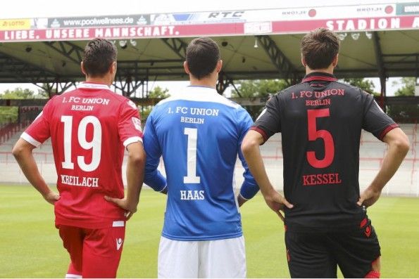 Font nomi numeri Union Berlin 2015-16