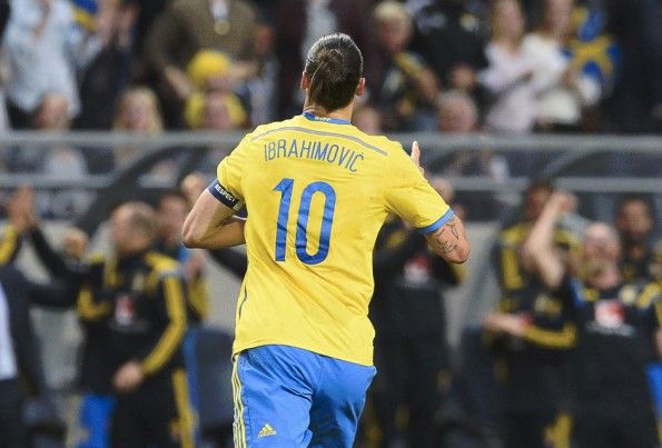 Ibrahimovic maglia Svezia numero 10