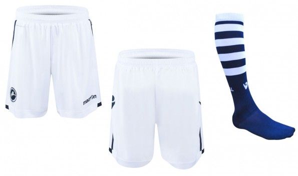 Millwall pantaloncini calzettoni kit home 2015-2016