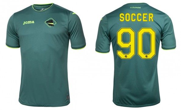 Terza maglia Palermo 2015-2016 verde