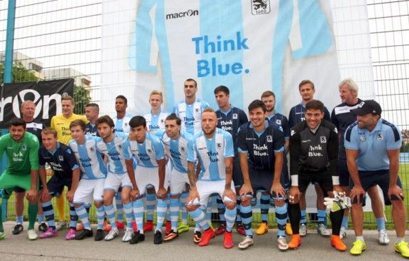 Presentazione maglie Monaco 1860 stagione 2015-16