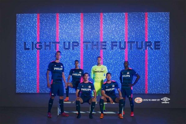 Away kit PSV Eindhoven 2015-2016