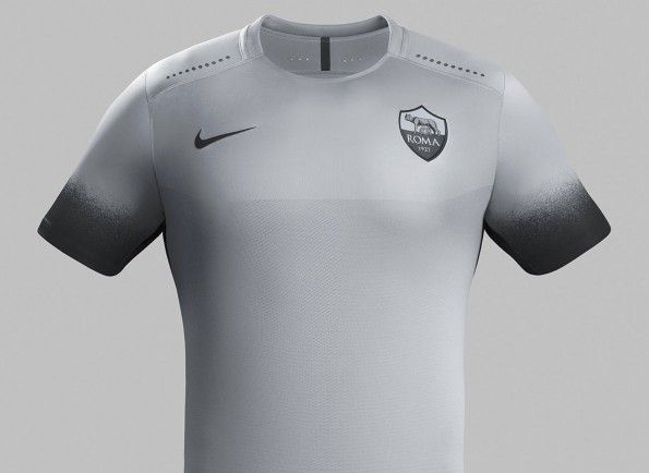 Terza maglia Roma 2015-2016 grigia