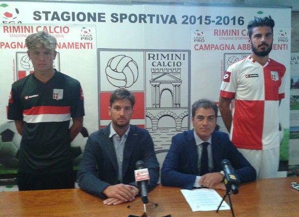 Rimini, presentazione maglie Lotto 2015-16