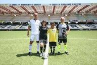 Abbonati Cesena con le nuove maglie Lotto