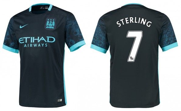 Seconda maglia Manchester City 2015-2016