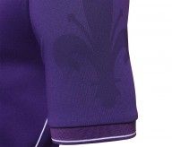 Giglio impresso sulla manica viola