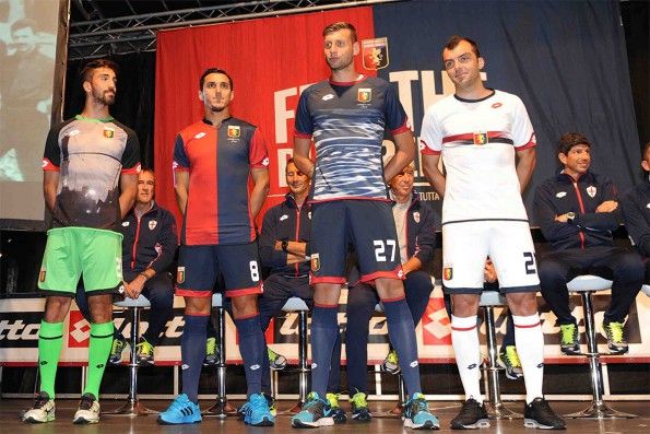 Maglie Genoa 2015-2016 Lotto