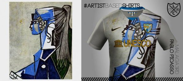 Maglia Malaga Nike Picasso