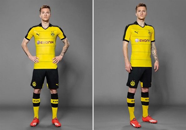 Marco Reus kit BVB home 2015-16 Puma