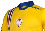 Dettaglio terza maglia Sampdoria 2015-2016