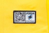 QR Code ricamato terza divisa Sampdoria