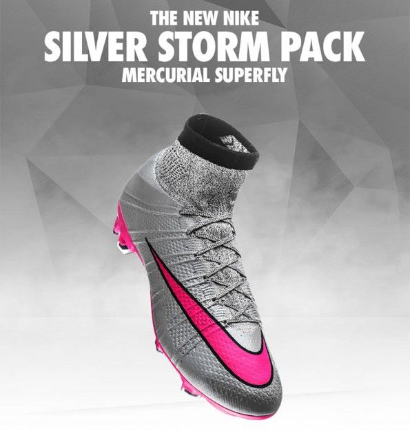 Scarpe calcio Mercurial Superfly Silver
