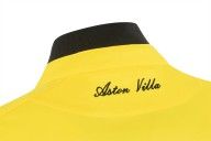 Ricamo Aston Villa retro colletto