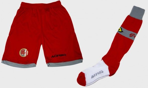 Pantaloncini calze rossi Alessandria 2015-2016
