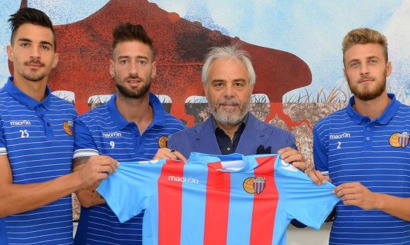 Presentazione maglia Catania 2015-2016