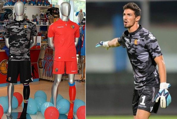 Maglie portiere Catania 2015-2016