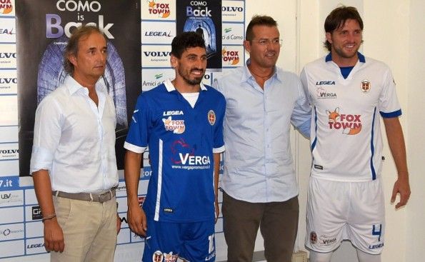 Presentazione maglie Como Calcio 2015-2016
