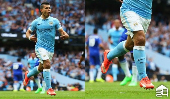 Sergio Aguero (Manchester City) - Puma evoSpeed SL