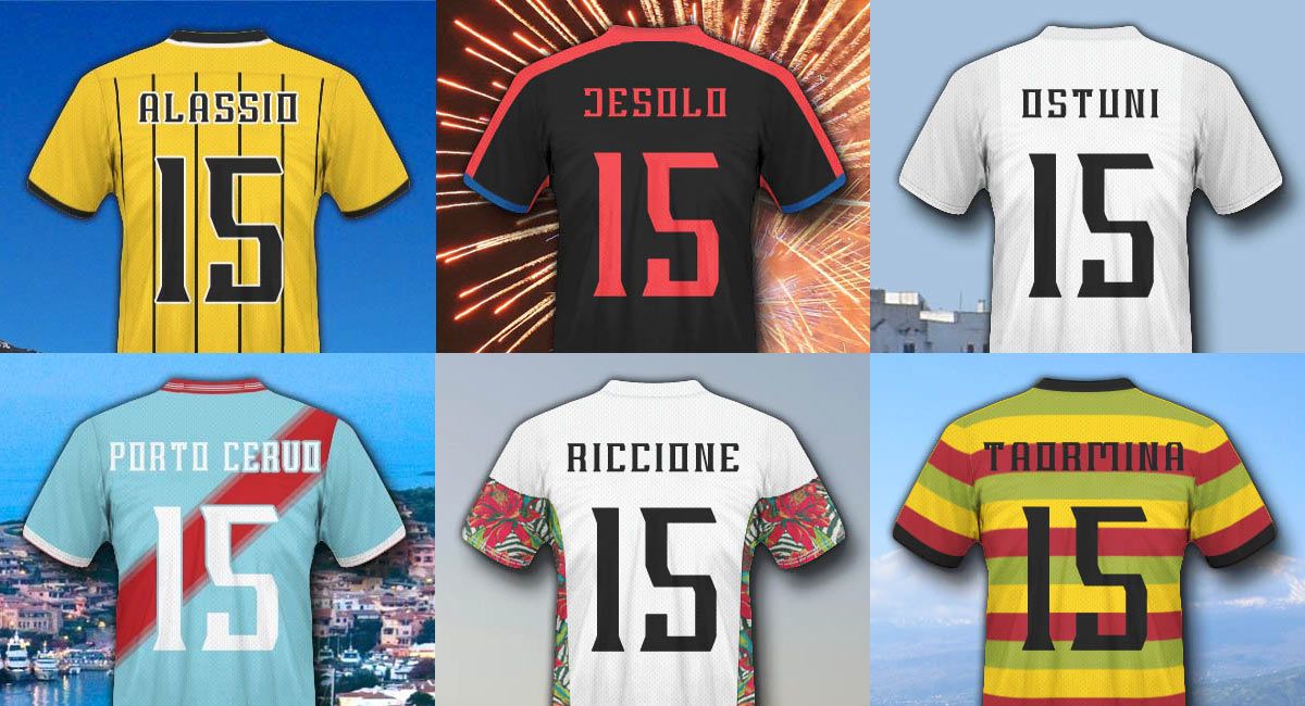 Collezione maglie da spiaggia 2015 Kit design