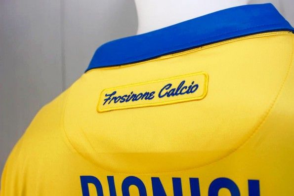 Ricamo retro collo, maglia Frosinone Calcio 2015-16