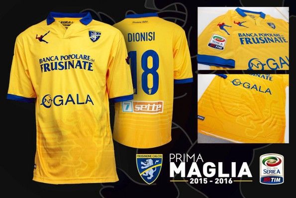 Maglia Frosinone Calcio 2015-2016 home