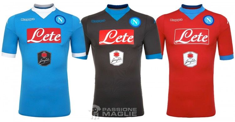 Maglie Napoli Serie A 2015-2016