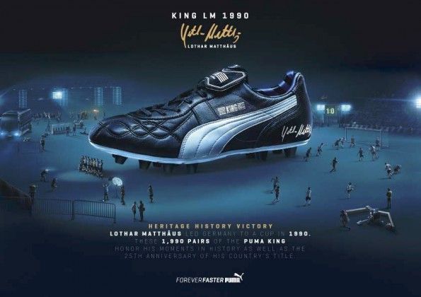 Presentazione scarpe King Lothar Matthaus