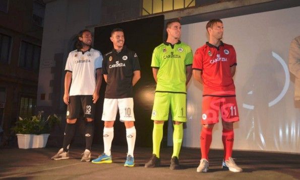 Presentazione maglie Spezia 2015-2016