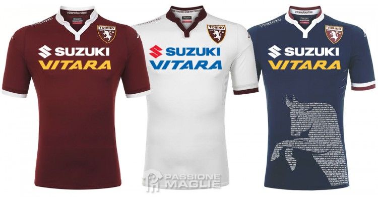 Maglie Torino 2015-2016 Serie A