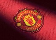 Manchester United stemma ricamato maglia home