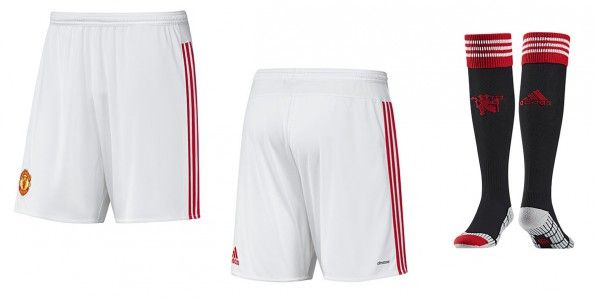 Pantaloncini calzettoni Manchester United home 2015-16
