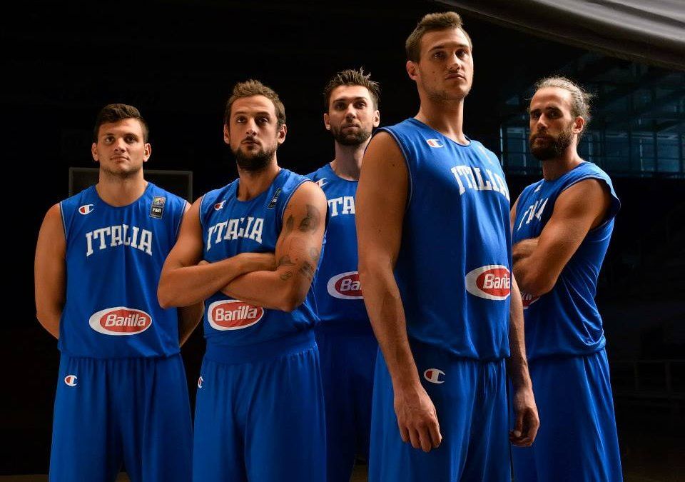 Presentazione maglia Italia basket Europei 2015