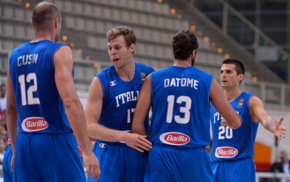 Font nomi numeri maglia Italia basket 2015