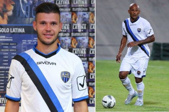 Latina seconda maglia 2015-16 bianca