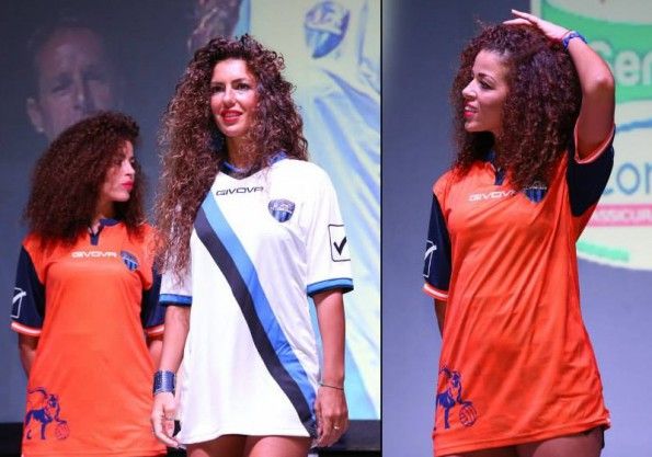 Latina terza maglia arancione 2015-2016