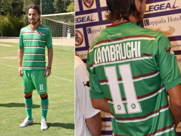 Terza maglia Livorno verde 2015-16