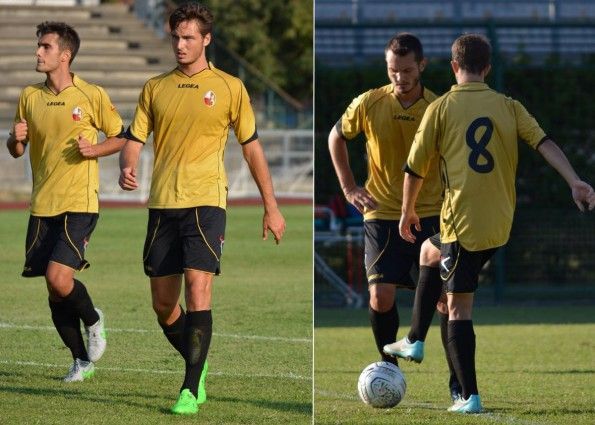 Terza maglia oro Lucchese 2015-16