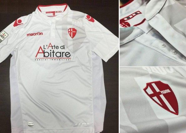 Prima maglia Calcio Padova 2015-2016