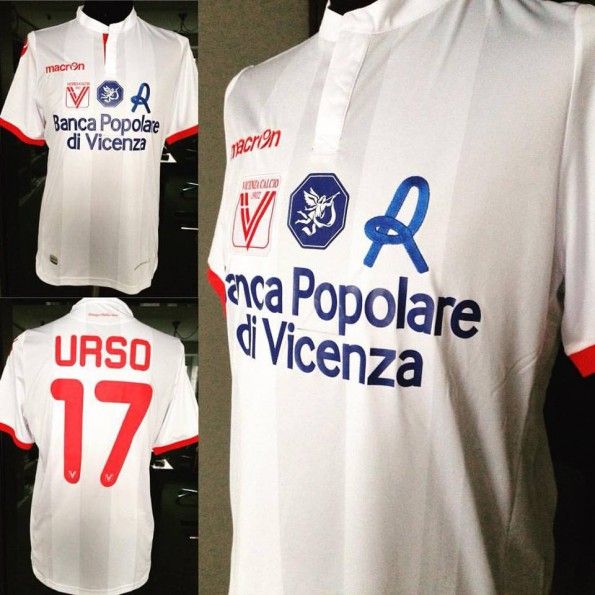 Seconda maglia Vicenza 2015-2016